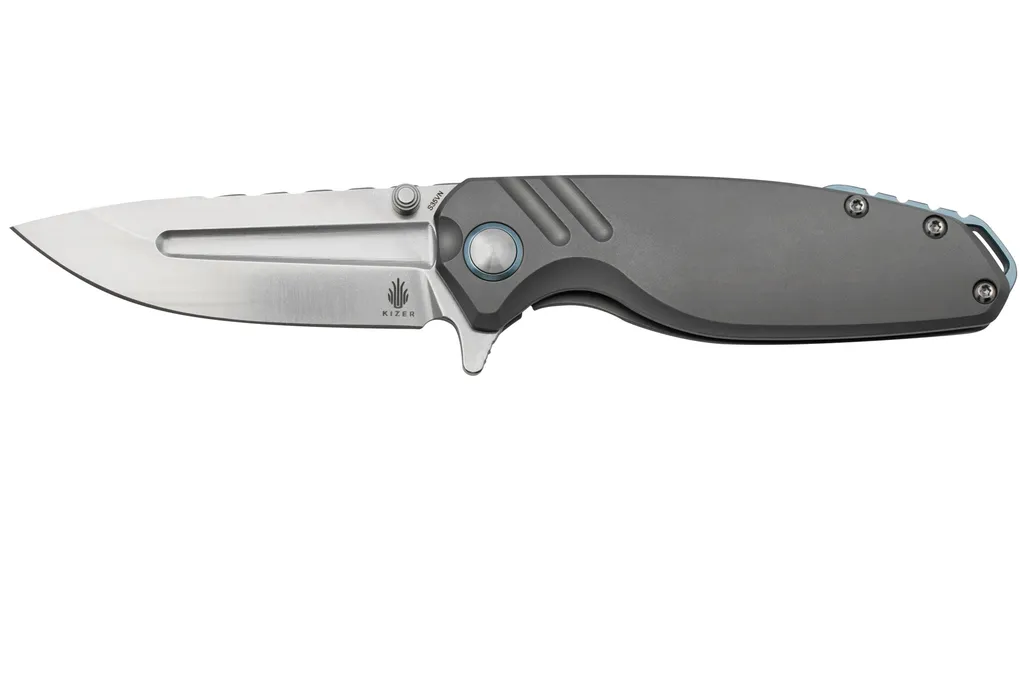 Kizer Ti'an KI3624A1, S35VN, Titanium, couteau de poche, Jonathan Style design