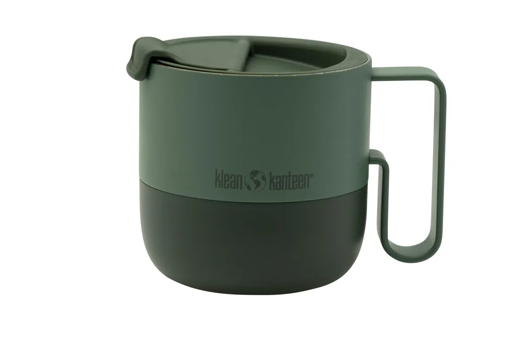 Klean Kanteen Insulated Rise Mug 1010194 tasse thermos avec couvercle à rabat, Sea Spray, 399 ml