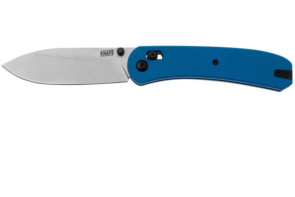 KNAFS Lander 2 EDC KNAFS-00131 Fast Swap Scales Blue G10, Clutch Lock, couteau de poche