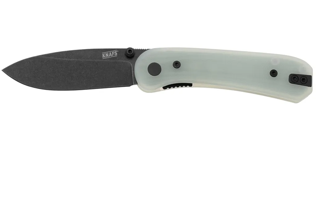 KNAFS Lander KNAFS-00185 Fast Swap Scales Natural G10, Blackwashed 14C28N, couteau de poche