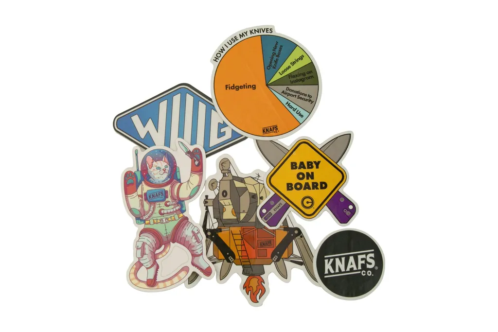 KNAFS Sticker Pack KNAFS-00106 6 Lot d'autocollants