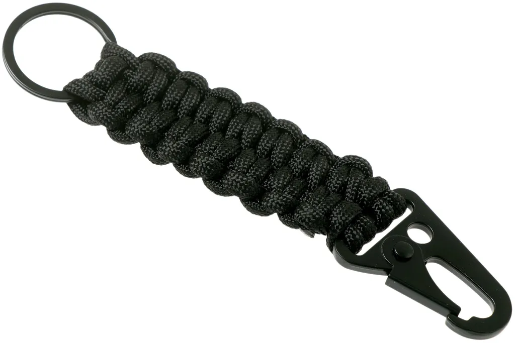 Knivesandtools Paracord porte-clés Quickly Deploy, noir