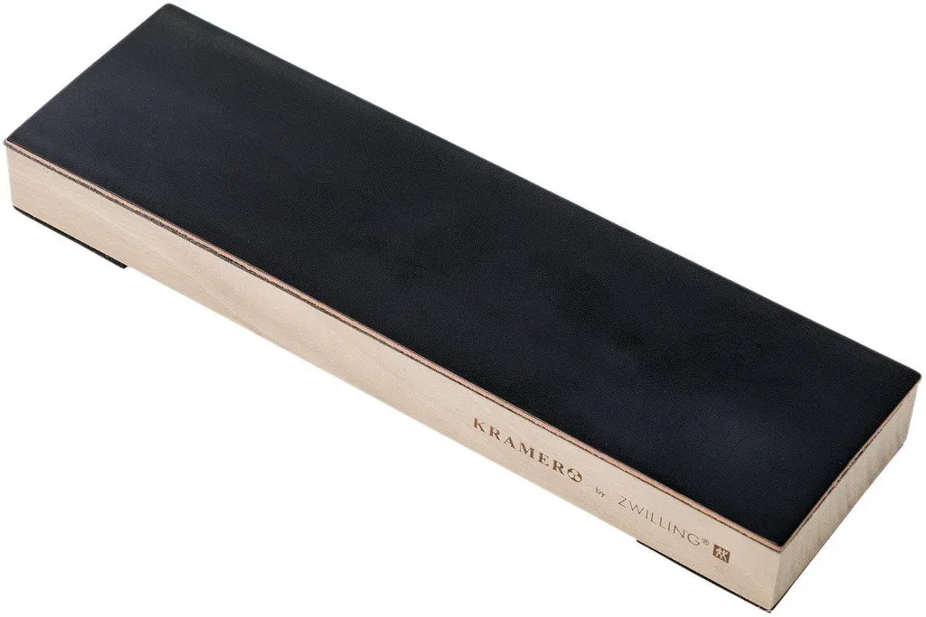 Kramer by Zwilling Stropping Block 34999-101 stropping paddle, cuir à rasoir
