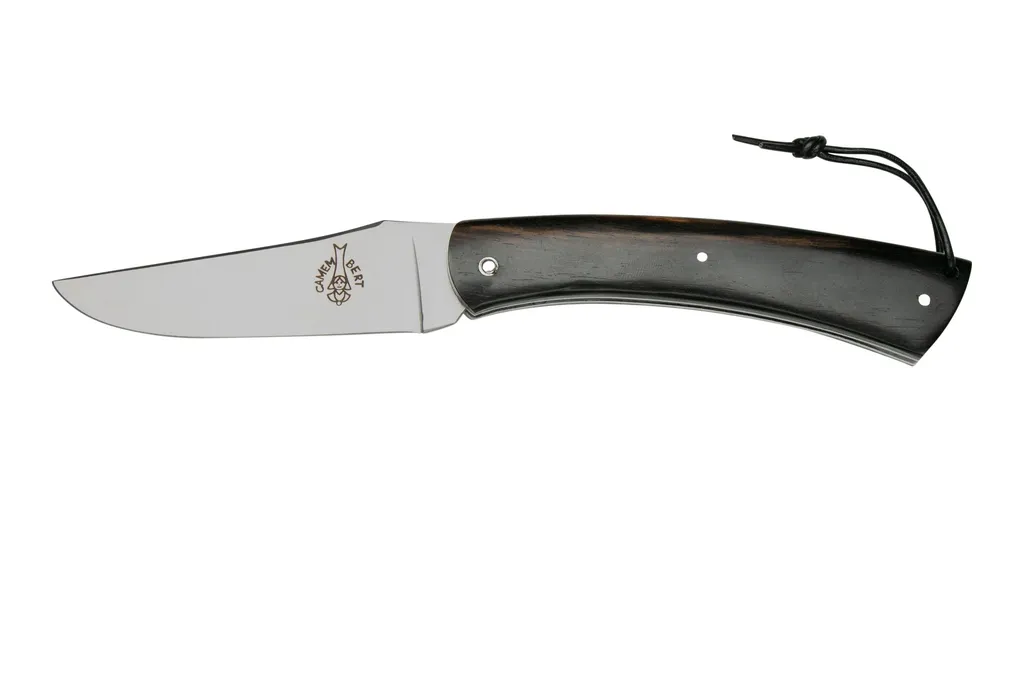 Laguiole en Aubrac Camembert Ebony CAM99EBI bois d'ébène, couteau de poche