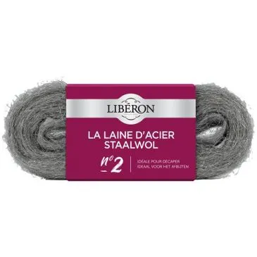 Laine d'acier n° 2 3 x 30 g  - LIBERON
