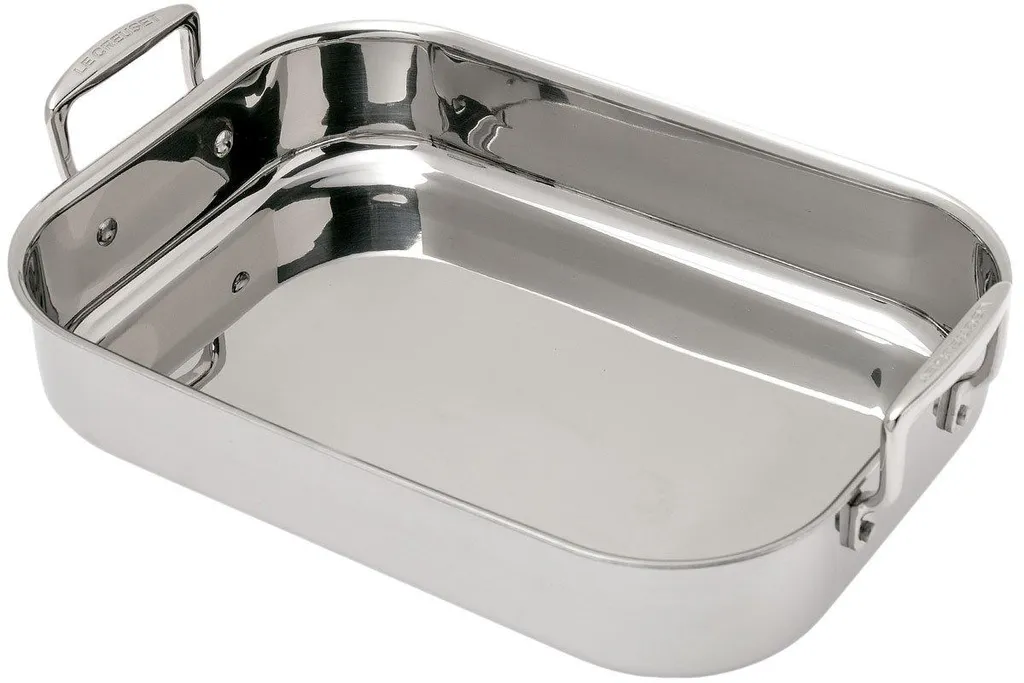 Le Creuset 3-ply plat à rôtir 36x27 cm, 4L