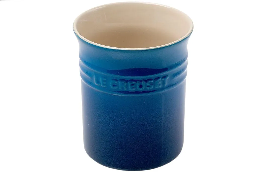 Le Creuset pot à ustensiles bleu Marseille, 15 cm