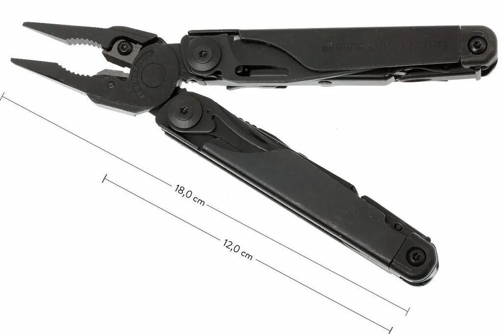 Leatherman Surge noir, étui en nylon, modèle 2013
