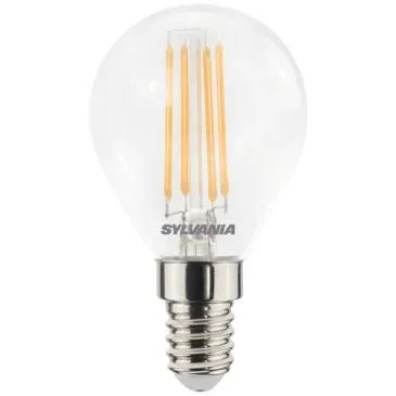 Led sphére filament e14 4.5w 470lm 2700k blanc confort boite - SYLVANIA
