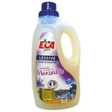 Lessive blanc et couleur parfum savon de Marseille 2 L - ECA PROS