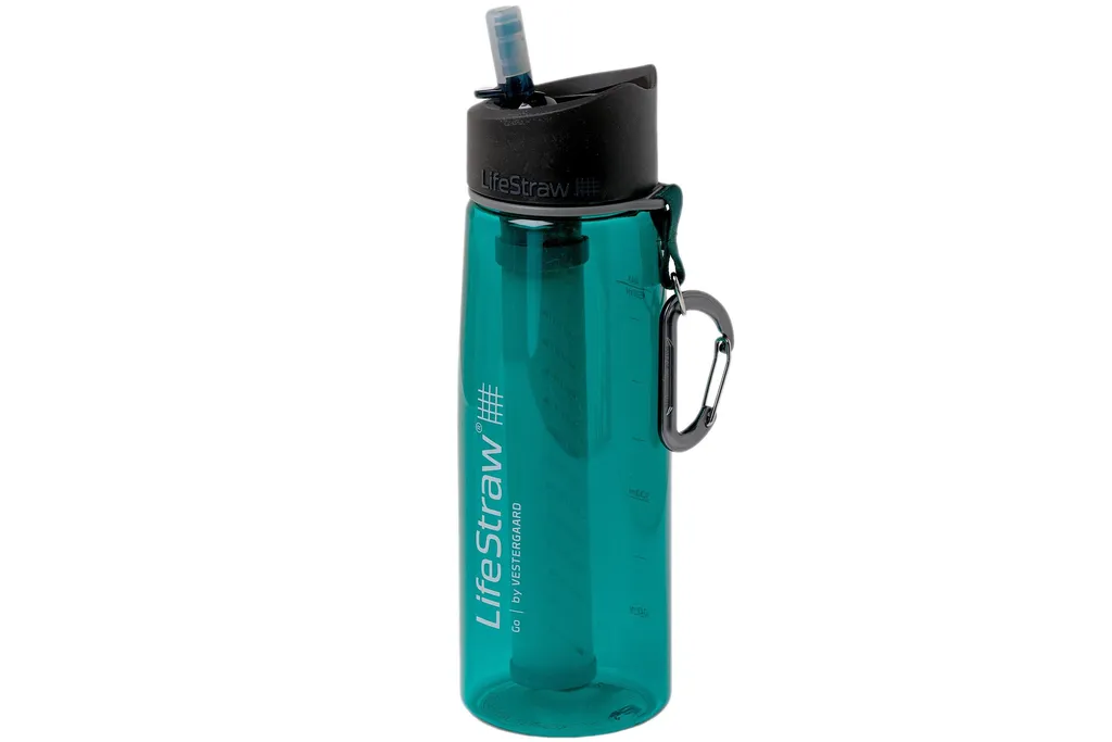 LifeStraw Go 2-stage gourde avec filtre, bleu vert