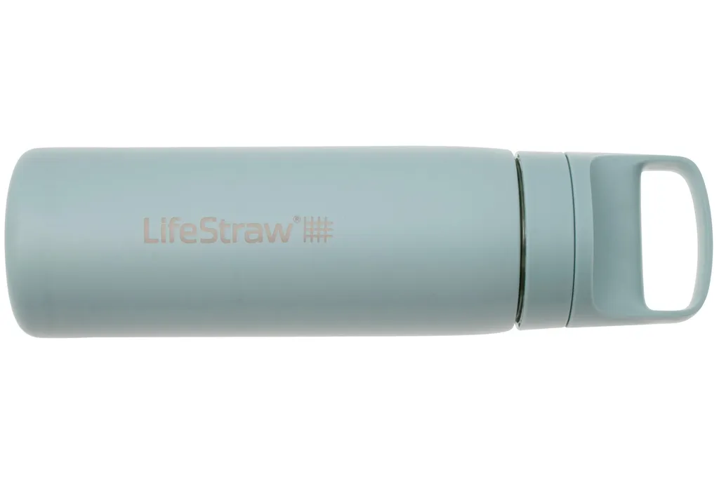 LifeStraw Go Seafoam GOST-530ML-SEAF Stainless Steel, gourde avec filtre de niveau 2, 530 ml