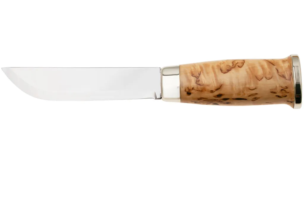 Marttiini Lapp 240010 Stainless, Curly Birch, couteau fixe