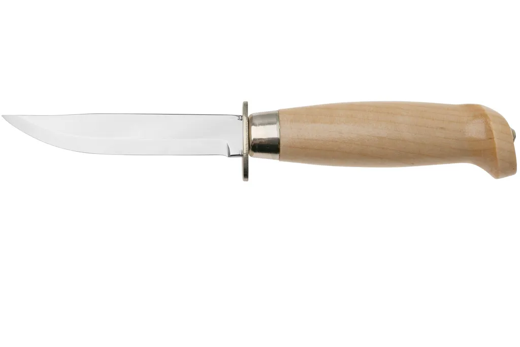 Marttiini Scout's Knife, 508010, Stainless, Curly Birch, couteau d'outdoor