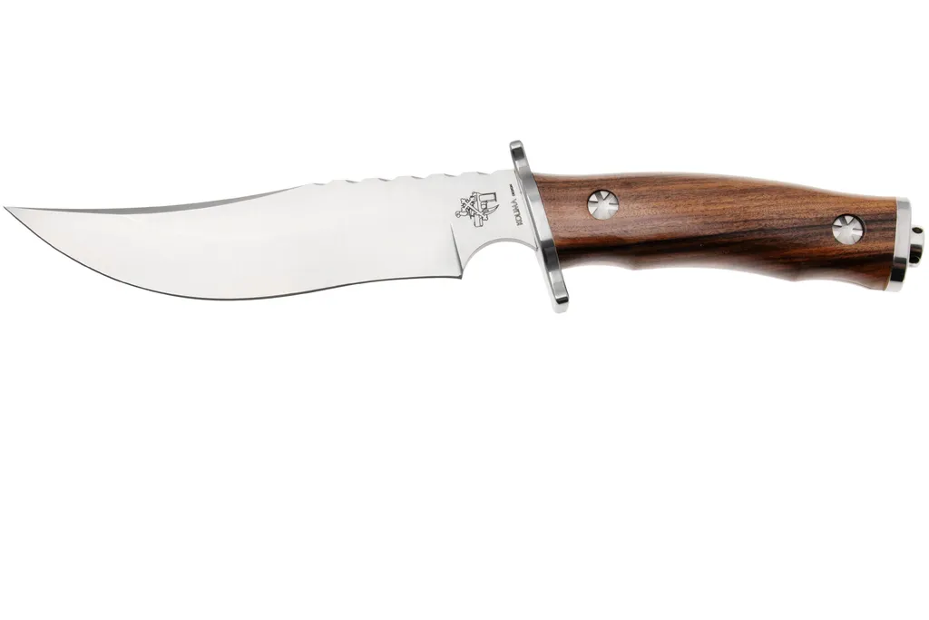 Maserin 987 Siberian Knife, Pao Santos, couteau fixe de chasse, Nicolai Lilin design