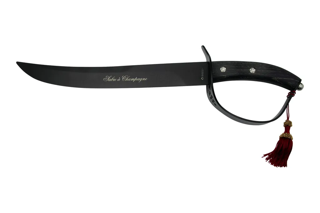 Maserin Champagne Saber 2000SC14N sabre à champagne, noir