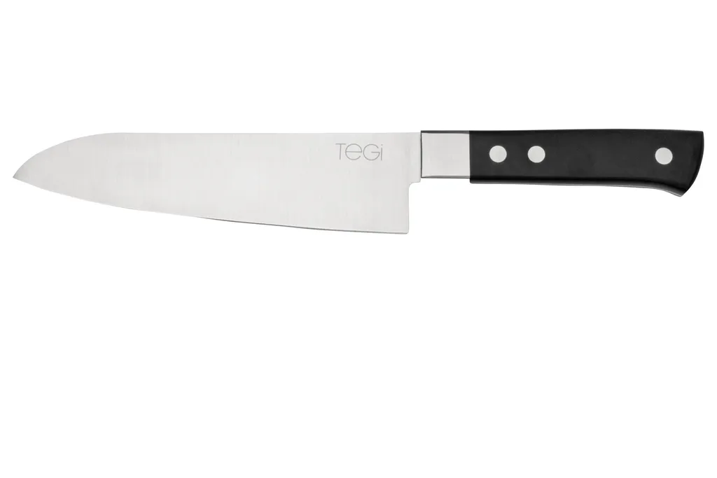 Maserin TEGI 2500-17PN santoku noir, 17 cm