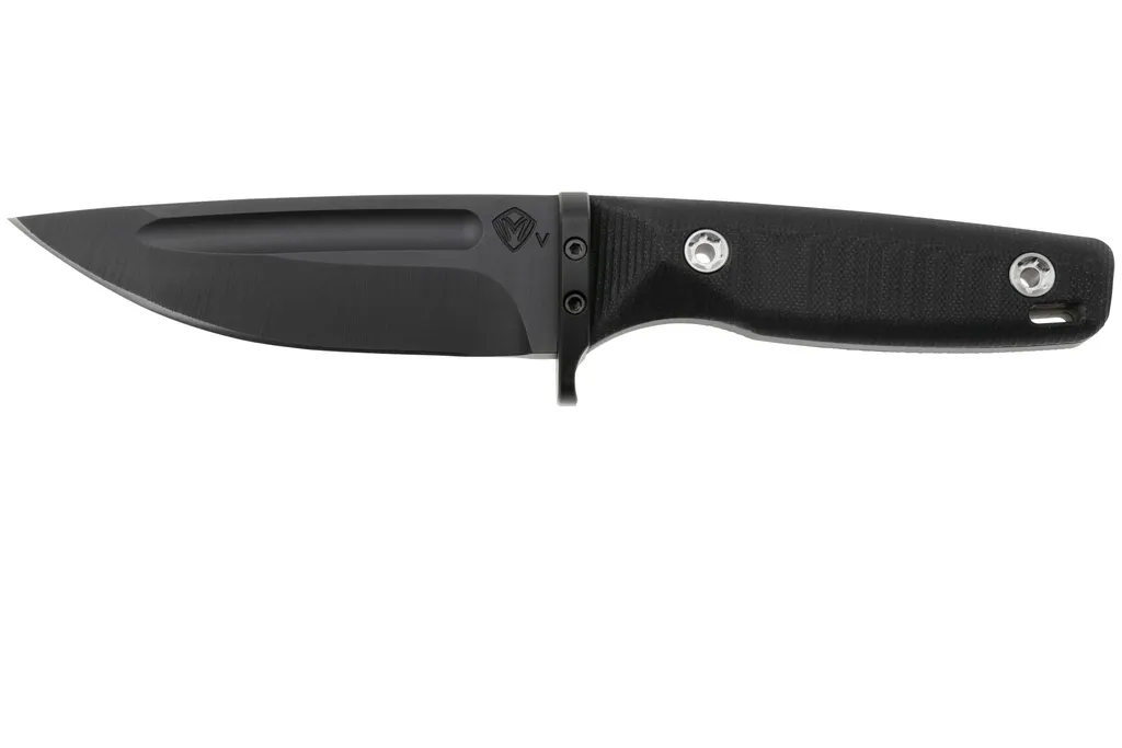 Medford The Deep 25-TD-03, 20CV DLC Blade, Black G10 couteau de plongée
