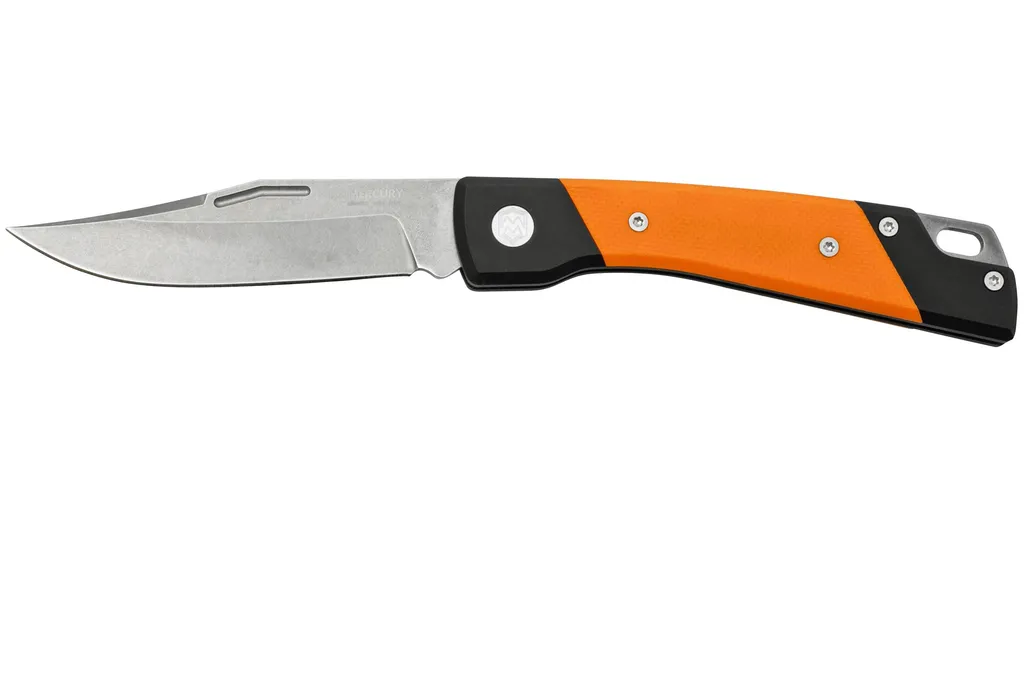 Mercury Luc 9LUCEXSWALG10A-C, Elmax, G10 orange, couteau de poche