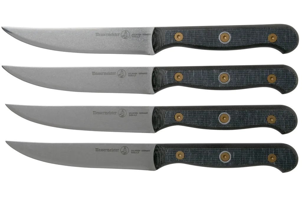 Messermeister Custom 8684-5-4S set de 4 couteaux à steak