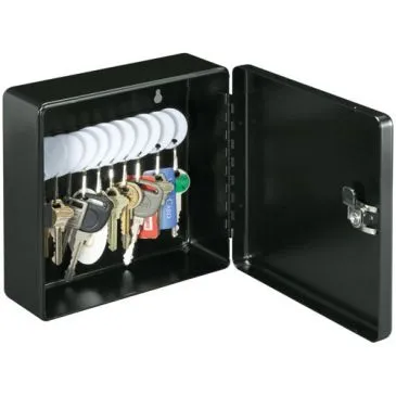 Mini coffre 2 en 1 - à monnaie - armoire à clés - format S - noir - MASTER LOCK
