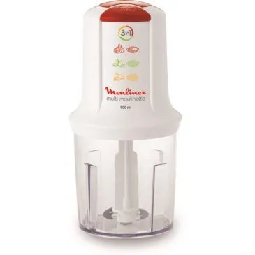 Mini-hachoir 3 en 1 - Multimoulinette - AT710110 - MOULINEX