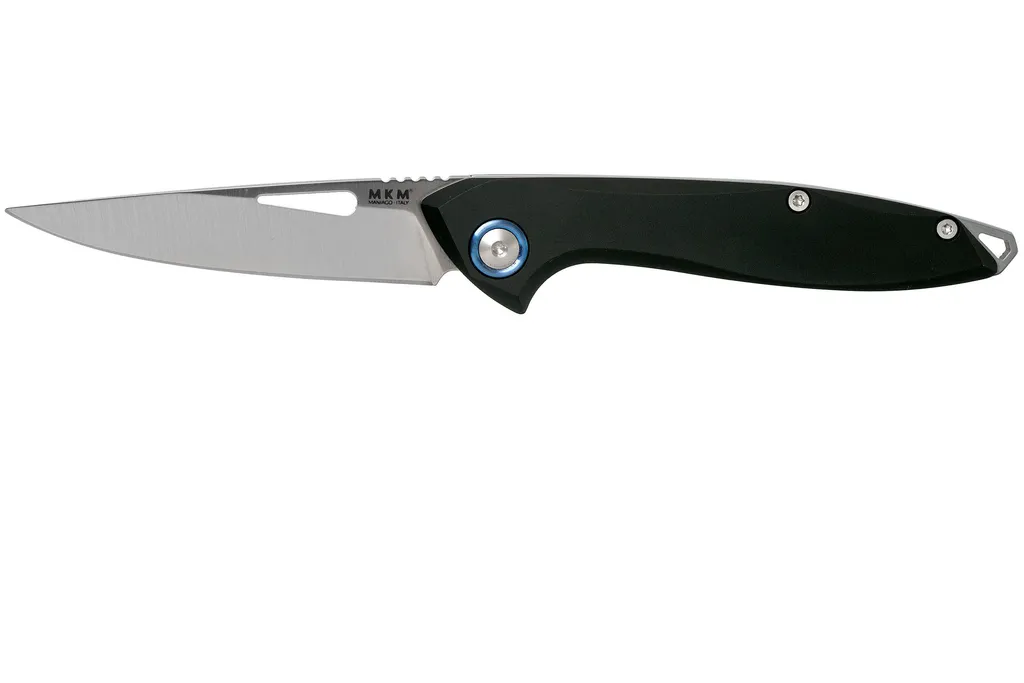 MKM Cellina MY02-A Black Aluminum couteau de poche, Lucas Burnley design