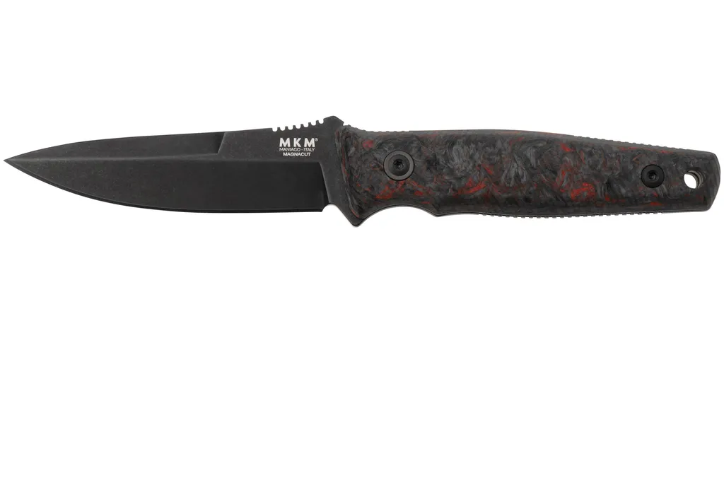 MKM TPF Defense MK-TPFD-CFDRD CPM MagnaCut, Dark Matter Carbon Fiber couteau fixe, Bob Terzuola design