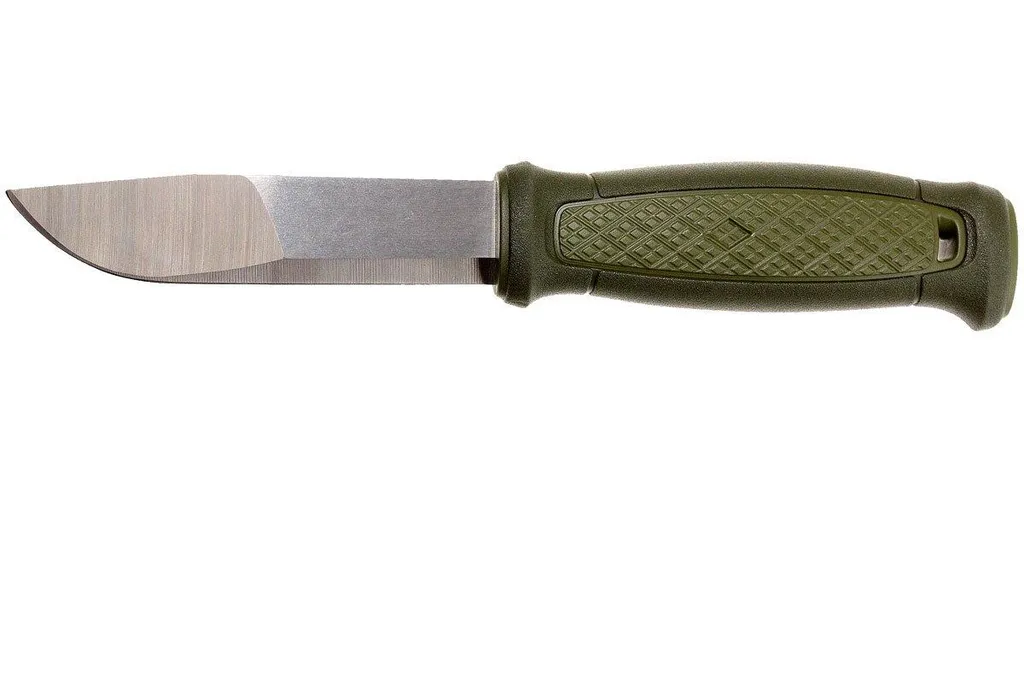 Mora Kansbol 12645 couteau de bushcraft avec gaine multimount, vert