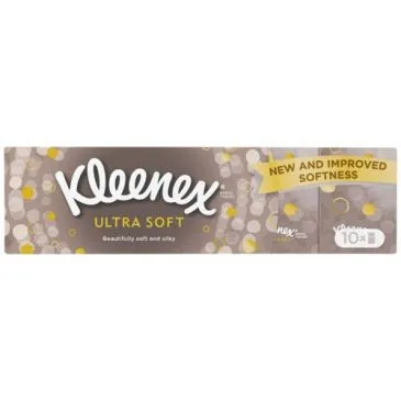Mouchoirs ultra soft x10 étuis - KLEENEX