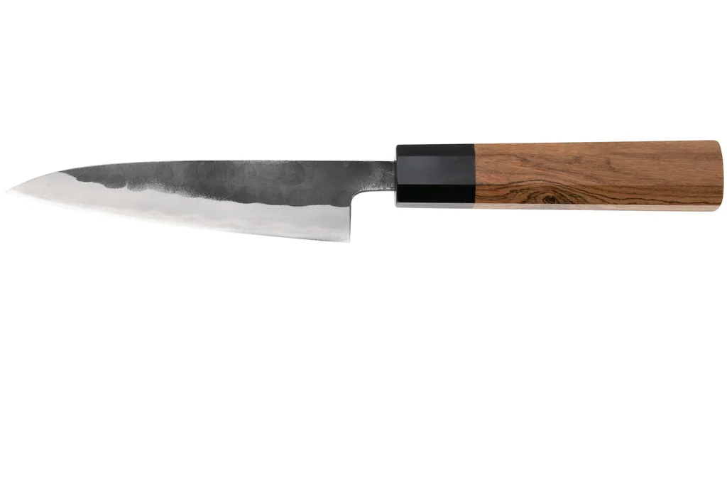 Munetoshi Black Hammer-Tone Petty, couteau d'office 12 cm