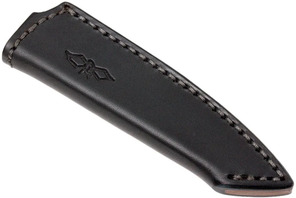 Nesmuk étui pour couteau en cuir 11 cm, Couteau d'office, antracite, NELSS1403