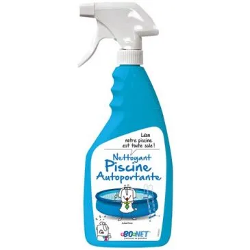 Nettoyant protecteur piscines autoportantes pistolet 650 ml - + BO + NET
