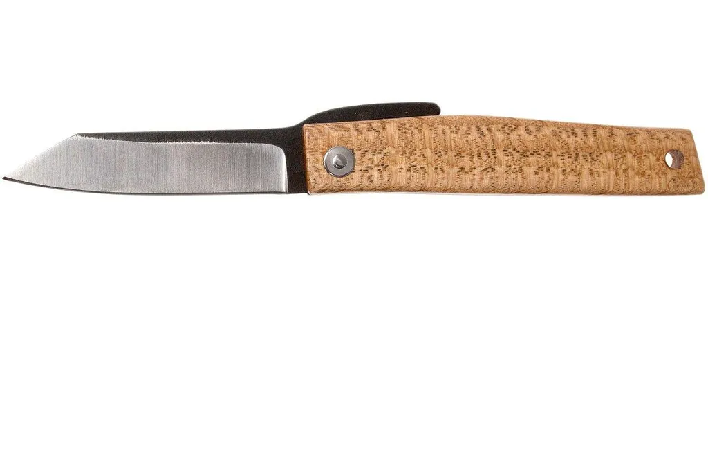 Ohta FK7 Higonokami couteau de poche, bois narra