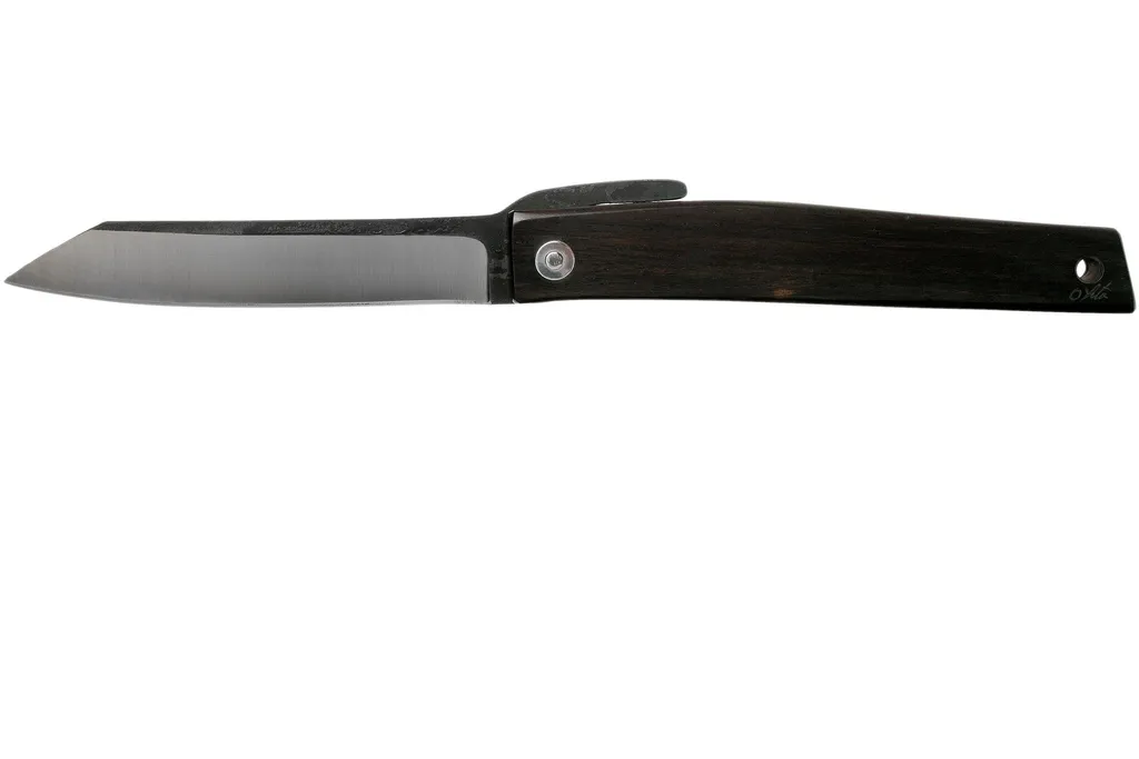 Ohta FK9 couteau de poche Higonokami, Ebony