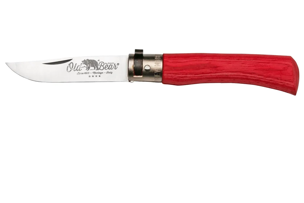 Old Bear Classical Red S, 9307-17-MRK couteau de poche