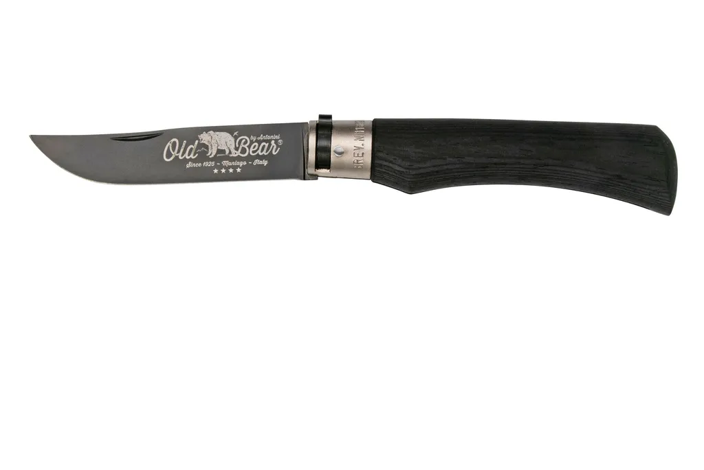 Old Bear Classical Total Black XL 9303-23-MNK couteau de poche