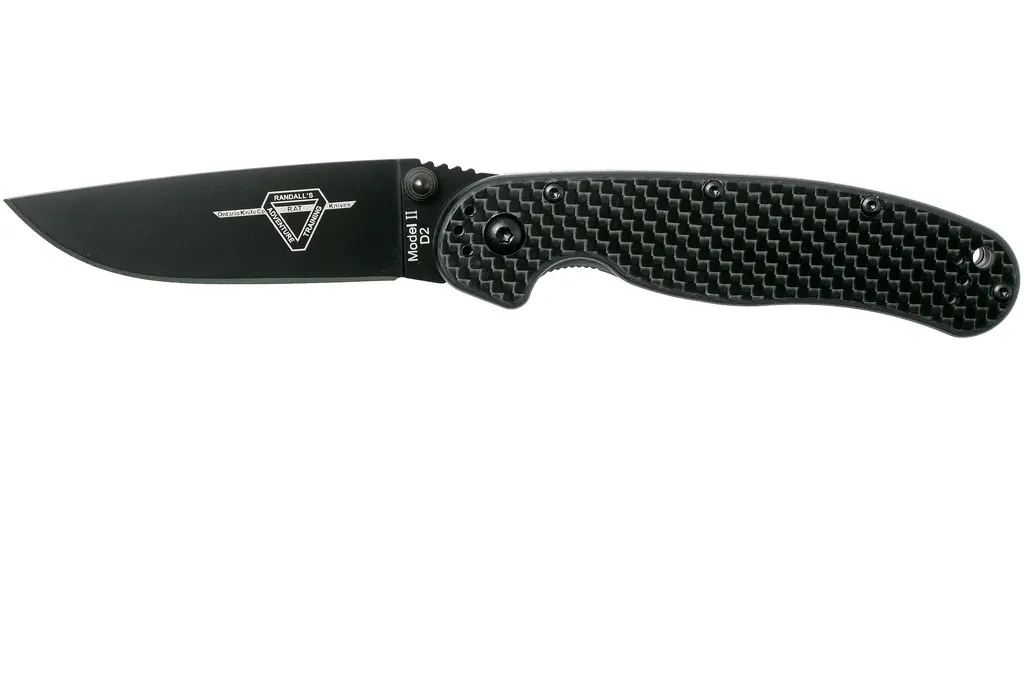 Ontario RAT-2 D2 carbonfiber, plain edge noir, 8834
