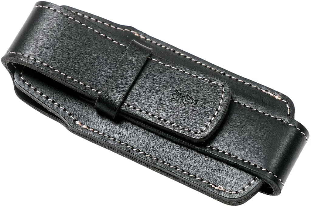Opinel Chic Noir, étui ceinture en cuir