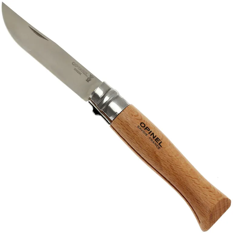 Opinel couteau de poche n° 09, acier inoxydable, 9 cm