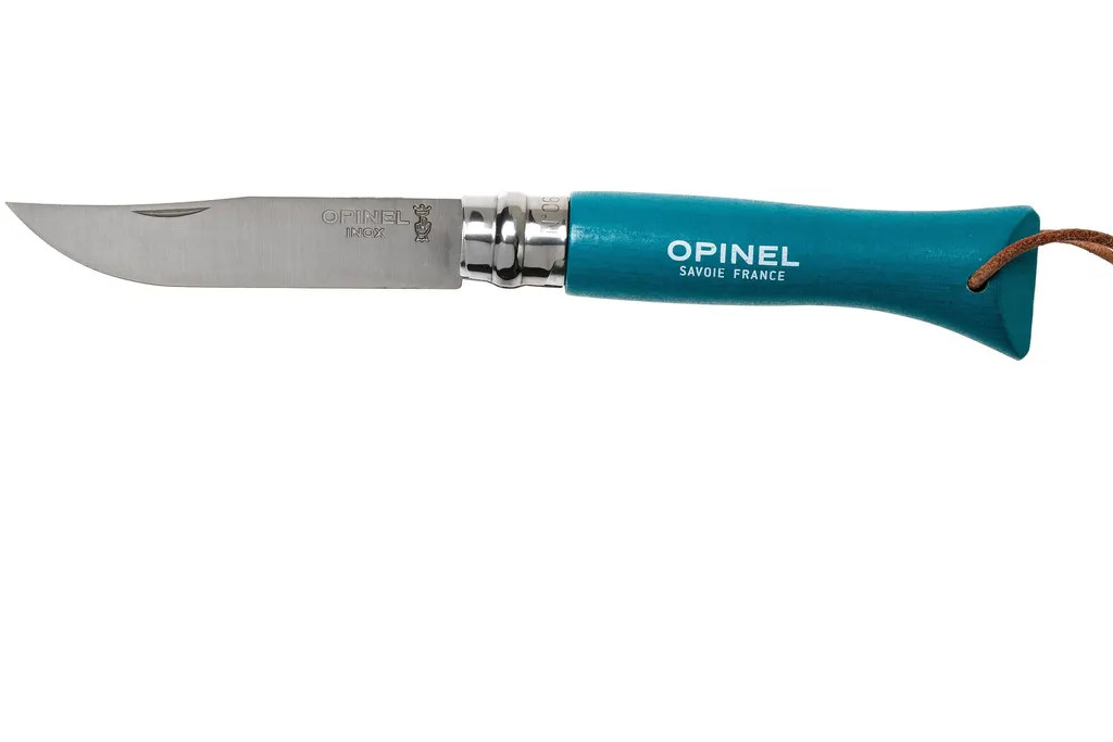 Opinel No. 06 Baroudeur, couteau de poche turquoise
