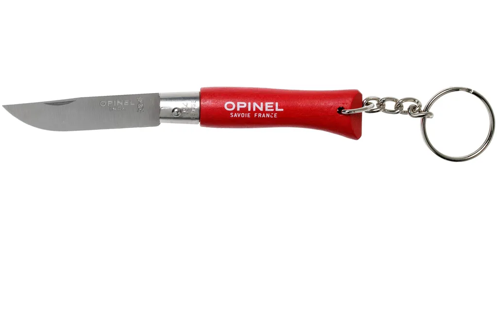 Opinel Porte-Clés No. 04 couteau de poche rouge