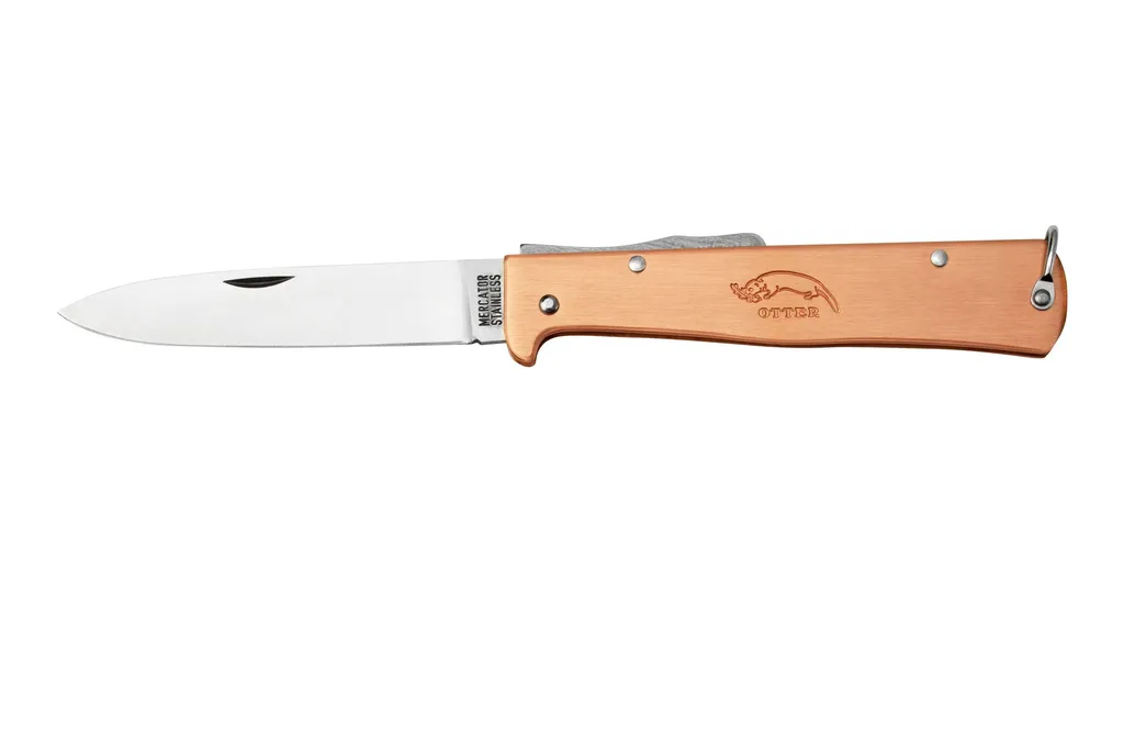 Otter Mercator 10-636 RG R Large Copper Stainless Pocketclip, couteau de poche