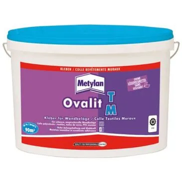 Ovalit TM colle textile muraux 750g professionnel - METYLAN