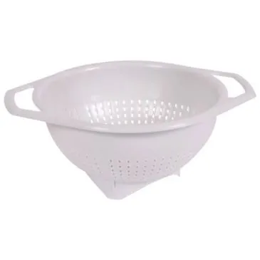 Passoire plastique 2.5L à pied blanc cérusé - EDA