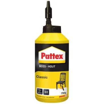 Pattex colle à bois - classic - intérieur - biberon 750g - PATTEX