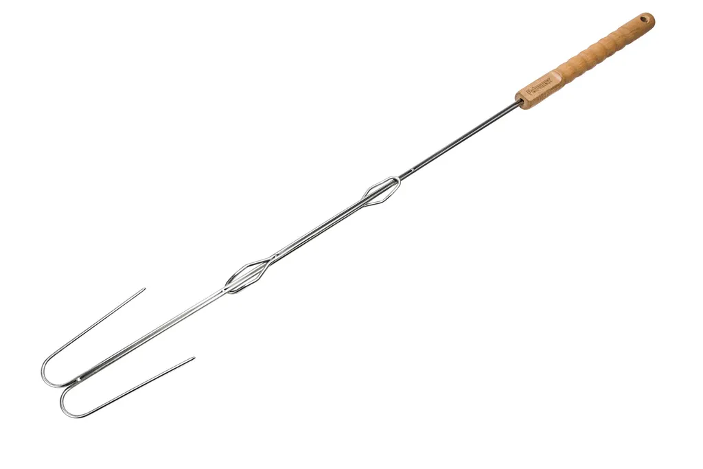 Petromax Campfire Skewer LS2 brochettes de feu de camp, 2 pièces, fourchette courbée