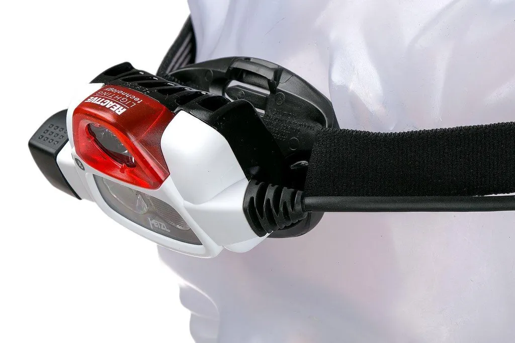 Petzl NAO+ E36AHR 2B lampe frontale, noire/blanche