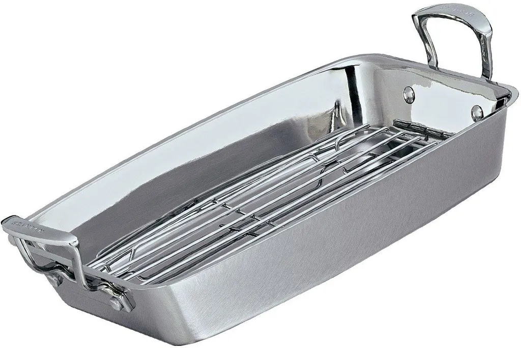 Plat à rôtir SCANPAN Impact avec grille, 42 x 26 cm