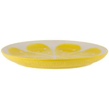 Plat rond 28 cm Citron - World Food Fruits - TYPHOON